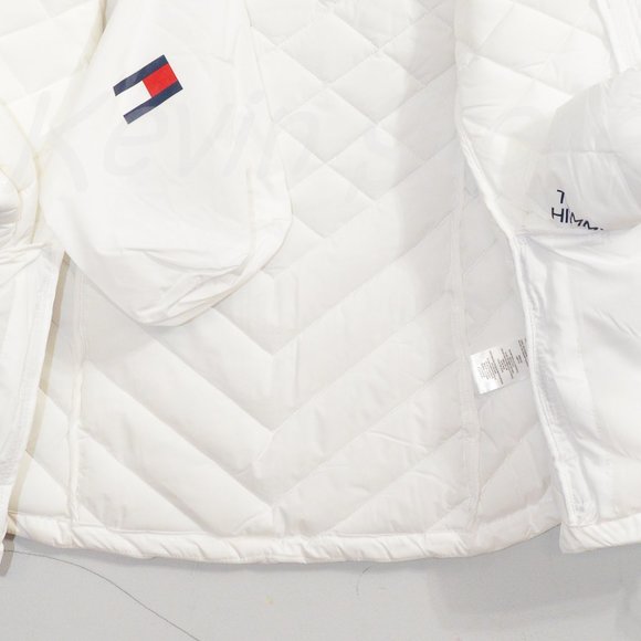 Tommy Hilfiger Ladies' Packable Jacket WHITE - Picture 7 of 9